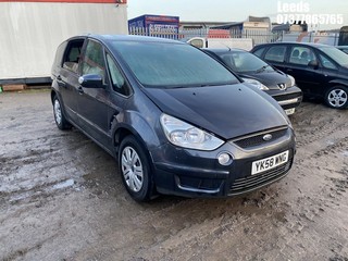 Location: Leeds - 2008 FORD S-MAX LX TDCI 5G MPV REG: YK58WNG, Keys: No, MOT Expiry date: 29-08-2024, 1753 Diesel, 5 Speed Manual Diesel, Former Keepers: 4
