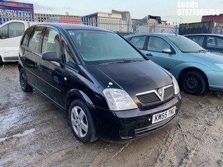 Location: Leeds - 2005 VAUXHALL MERIVA ENJOY CDTI MPV REG: KM55TNO, Keys: No, MOT Expiry date: 10-11-2024, 1686 Diesel, 5 Speed Manual Diesel, Former Keepers: 6
