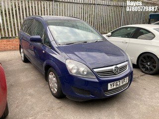 Location:  Hayes - 2014 VAUXHALL ZAFIRA EXCLUSIV MPV REG: YF63VPJ, Keys: No, MOT Expiry date: 18/03/2025, 1796 Petrol, 5 Speed Manual Petrol, Former Keepers: 6