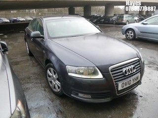 Location:  Hayes - 2010 AUDI A6 SE TFSI 4 Door Saloon REG: OV10YHM, Keys: No, MOT Expiry date: 01/11/2024, 1984 Petrol, 6 Speed Manual Petrol, Former Keepers: 4