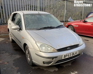 Location:  Hayes - 2004 FORD FOCUS LX AUTO 5 Door Hatchback REG: BP53BLK, Keys: No, MOT Expiry date: 09/02/2025, 1596 Petrol, 4 Speed Auto Petrol, Former Keepers: 6