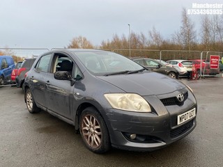 Location: Manchester - 2007 TOYOTA AURIS TR VVT-I 5 Door Hatchback REG: WP07UZT, 1598 Petrol, 5 Speed Manual Petrol, Former Keepers: 3, Keys: No, MOT Expiry date: 04/08/2024