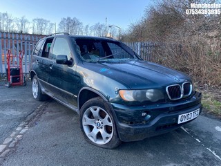 Location: Manchester - 2003 BMW X5 SPORT AUTO Estate REG: OY03TFZ, 2979 Petrol, 5 Speed Auto Petrol, Former Keepers: 9, Keys: No, MOT Expiry date: 24/05/2018