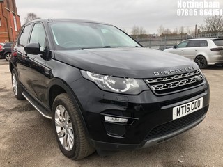 Location: Nottingham - 2016  LAND ROVER DISCOVERY SPORT SE TECH T 	Estate  REG: MT16CDU, 1999cc Diesel, 9 Speed Auto Diesel, Former Keepers: 2, Keys: Yes, MOT Expiry date: 20/06/2024