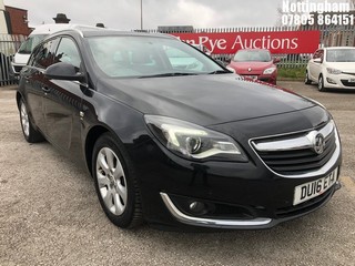 Location: Nottingham - 2016 VAUXHALL INSIGNIA SRI NAV CDTI  ESTATE REG: DU16ETA, 1598cc DIESEL, 6 SPEED MANUAL DIESEL, Former Keepers: 2, Keys: Yes, MOT Expiry date: 06/02/2026