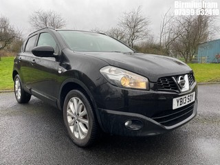 Location: Birmingham - 2013 NISSAN QASHQAI 360 5 DOOR HATCHBACK REG: YB13SDY, 1598cc PETROL, 6 SPEED MANUAL PETROL, Former Keepers: 3, Keys: Yes, MOT Expiry date: 19/05/2025