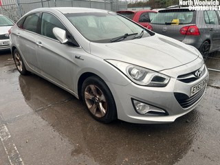 Location: North Woolwich - 2013 HYUNDAI I40 ACTIVE BLUE DRIVE CRD 4 Door Saloon REG: EY63YGN, Keys: No, MOT Expiry date: 08/09/2025, 1685 Diesel, 6 Speed Manual Diesel, Former Keepers: 3