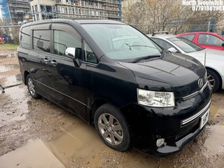 Location: North Woolwich - 2009 TOYOTA VOXY MPV REG: LJ58ZZA, Keys: No, MOT Expiry date: 15/03/2024, 1980 Petrol, AUTOMATIC, Former Keepers: 3