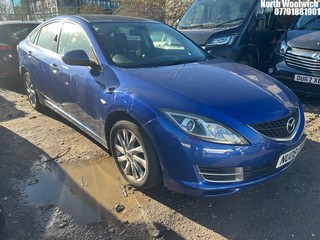 Location: North Woolwich - 2008 MAZDA 6 S 5 Door Hatchback REG: NU08EKP, Keys: No, MOT Expiry date: 05/07/2025, 1798 Petrol, 5 Speed Manual Petrol, Former Keepers: 6