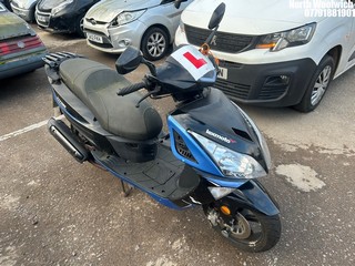 Location: North Woolwich - 2020 LEXMOTO TITAN 125 ZN 125 T-8F Motorcycle REG: LY69GFZ, Keys: No, MOT Expiry date: 27/02/2023, 125 Petrol, automatic, Former Keepers: 2