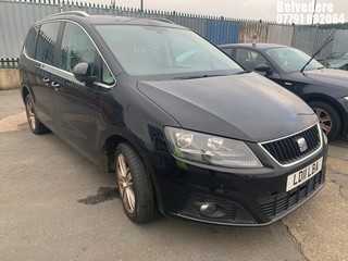 Location: BELVEDERE - 2011 SEAT ALHAMBRA SE ECOMO CR TDI 	 MPV REG: LD11LBA., 1968cc DIESEL, 6 SPEED SEMI AUTO DIESEL, Former Keepers: 3, Keys: No, MOT: Expiry date22.08.2025