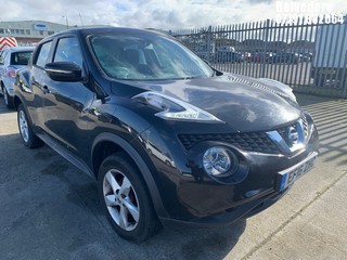 Location: Belvedere - 2016 NISSAN JUKE VISIA 5 Door Hatchback REG: EF16ZHC, Keys: Yes, MOT Expiry date: 07/07/2025, 1598 Petrol, 5 Speed Manual Petrol, Former Keepers: 2