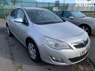 Location: Belvedere - 2010 VAUXHALL ASTRA EXCLUSIV AUTO 5 Door Hatchback REG: LM10YOE, Keys: No, MOT Expiry date: 09/03/2025, 1598 Petrol, 6 Speed Auto Petrol, Former Keepers: 7