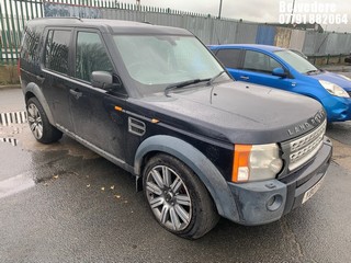 Location: Belvedere - 2007 LAND ROVER DISCOVERY TDV6 XS Estate REG: YB07SGZ, Keys: No, MOT Expiry date: 19/02/2025, 2720 Diesel, 6 Speed Manual Diesel, Former Keepers: 7