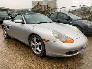 Location: Belvedere - 2002  PORSCHE  BOXSTER  Convertible  REG: ML02MZP, 2687cc Petrol , 5 Speed Manual Petrol, Former Keepers: 6, Keys: Yes, MOT Expiry date: 09.07.2025