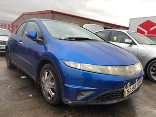 Location: Edinburgh - 2006 HONDA CIVIC S I-DSI 5 Door Hatchback REG: SL56HFK, Keys: No, MOT Expiry date: 18/01/2024, 1339 Petrol, 6 Speed Manual Petrol, Former Keepers: 7