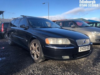 Location: Edinburgh - 2005 VOLVO V70 SE T AUTO Estate REG: OV05HZD, Keys: No, MOT Expiry date: 28/08/2024, 1984 Petrol, 5 Speed Auto Petrol, Former Keepers: 8