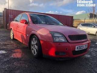 Location: Edinburgh - 2003 VAUXHALL VECTRA GSI V6 5 Door Hatchback REG: KD03LTE, Keys: No, MOT Expiry date: 20/07/2018, 3175 Petrol, 5 Speed Manual Petrol, Former Keepers: 12