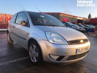 Location: Edinburgh - 2003 FORD FIESTA FLAME 3 Door Hatchback REG: BJ53NKD, Keys: No, MOT Expiry date: 07/10/2024, 1388 Petrol, 5 Speed Manual Petrol, Former Keepers: 6