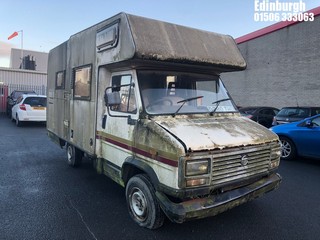 Location: Edinburgh - 1987 TALBOT  Motor Caravan REG: D280THS, Keys: No, MOT Expiry date: 30/07/2019, 1971 Petrol, 7 Speed Manual Petrol, Former Keepers: 9
