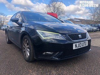 Location: MITCHAM - 2013 SEAT LEON SE TSI 	 5 DOOR HATCHBACK REG: NJ13UTU, 1197cc PETROL, 6 SPEED MANUAL PETROL, Former Keepers: 2, Keys: Yes, MOT: Expiry date18/03/2025