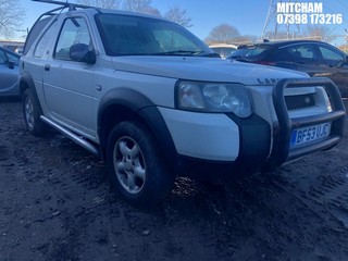 Location: Mitcham - 2003 LAND ROVER FREELANDER TD4 SWB Light 4X4 Utility REG: BF53UJC, Keys: No, MOT Expiry date: 06/03/2024, 1951 Diesel, 5 Speed Manual Diesel, Former Keepers: 13