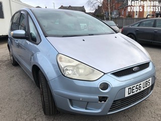 Location: Nottingham - 2006 FORD S-MAX TITANIUM TDCI 6G MPV REG: DE56UBS, Keys: No, MOT Expiry date: 03/09/2024, 1753 Diesel, 6 Speed Manual Diesel, Former Keepers: 7