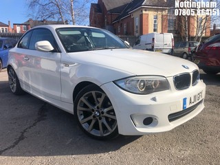 Location: Nottingham - 2011 BMW 120D ES COUPE REG: AJ11GFX, 1995cc DIESEL, 6 SPEED MANUAL PETROL, Former Keepers: 1, Keys: Yes, MOT Expiry date: 04/02/2025