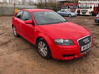 Location: Peterborough - 2008 AUDI A3 SPECIAL EDITION 3 Door Hatchback REG: BK08GUH, Keys: No, MOT Expiry date: 18/12/2024, 1595 Petrol, 5 Speed Manual Petrol, Former Keepers: 5