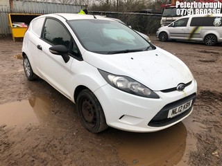 Location: Peterborough - 2012 FORD FIESTA BASE TDCI Car Derived Van REG: NL12KBN, Keys: No, MOT Expiry date: 03/08/2024, 1399 Diesel, 5 Speed Manual Diesel, Former Keepers: 8