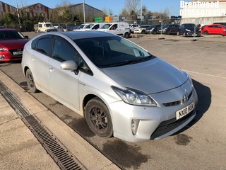 Location: BRENTWOOD - 2010 TOYOTA PRIUS HYBRID 	 5 DOOR HATCHBACK REG: NX10HUK, 1797cc HYBRID ELECTRIC, Variable 1 Speed Auto , Former Keepers: 2, Keys: No, MOT: Expiry date24/03/2025
