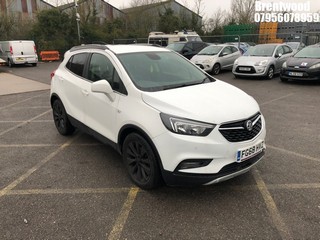 Location: Brentwood - 2018 VAUXHALL MOKKA X ELITE ECOTEC S/S 5 Door Hatchback REG: FG68HVZ, Keys: Yes, MOT Expiry date: 29/11/2024, 1364 Petrol, 6 Speed Manual Petrol, Former Keepers: 2