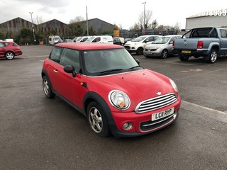 Location: Brentwood - 2011 MINI ONE D 3 Door Hatchback REG: LC11RYP, Keys: No, MOT Expiry date: 26/10/2024, 1598 Diesel, 6 Speed Manual Diesel, Former Keepers: 2