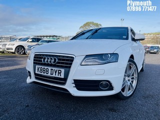 Location: Plymouth - 2009 AUDI A4 S LINE 211 TFSI 4 Door Saloon REG: K888DYR, Keys: No, MOT Expiry date: 21/09/2024, 1984 Petrol, 6 Speed Manual Petrol, Former Keepers: 9
