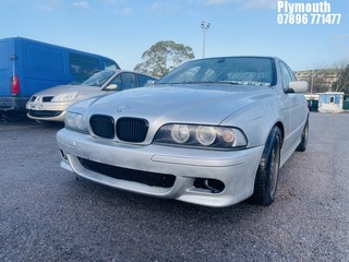 Location: Plymouth - 2001 BMW 530D SE 4 Door Saloon REG: Y372BCE, Keys: No, MOT Expiry date: 27/12/2024, 2926 Diesel, 5 Speed Manual Diesel, Former Keepers: 6