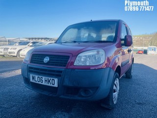 Location: Plymouth - 2006 FIAT DOBLO ACTIVE M-JET MPV REG: ML06HKO, Keys: No, MOT Expiry date: 07/03/2025, 1248 Diesel, 5 Speed Manual Diesel, Former Keepers: 8