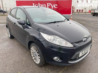 Location: South Wales - 2011 FORD FIESTA TITANIUM TDCI 5 Door Hatchback REG: SJ11YLY, Keys: No, MOT Expiry date: 14/11/2024, 1560 Diesel, 5 Speed Manual Diesel, Former Keepers: 6