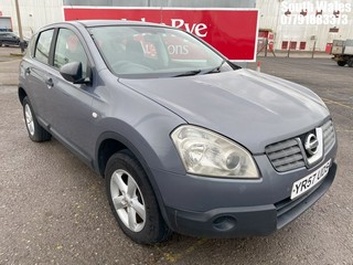 Location: South Wales - 2007 NISSAN QASHQAI VISIA DCI 2WD 5 Door Hatchback REG: YR57UDS, Keys: No, MOT Expiry date: 11/11/2022, 1461 Diesel, 6 Speed Manual Diesel, Former Keepers: 6