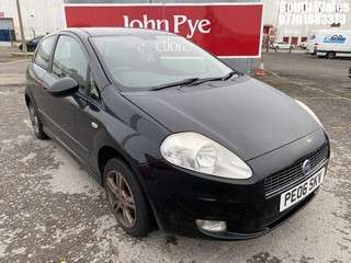 Location: South Wales - 2006 FIAT GRANDE PUNTO ACTIVE 77 3 Door Hatchback REG: PE06SKV, Keys: No, MOT Expiry date: 20/04/2025, 1368 Petrol, 5 Speed Manual Petrol, Former Keepers: 3