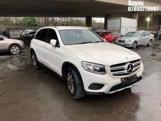 NOTE: ATF Registered Buyers ONLY - Location: HAYES / HEATHROW - 2017 MERCEDES-BENZ GLC 220 D 4MATIC SE AUTO ESTATE REG: KU17JTK, 2143cc DIESEL, 9 SPEED AUTO DIESEL, Former Keepers: 1, Keys: No