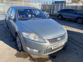 Location: Hull - 2008 FORD MONDEO TITANIUM X TDCI 5 Door Hatchback REG: SH08OXJ, Keys: No, MOT Expiry date: 10/06/2025, 2179 Diesel, 6 Speed Manual Diesel, Former Keepers: 12