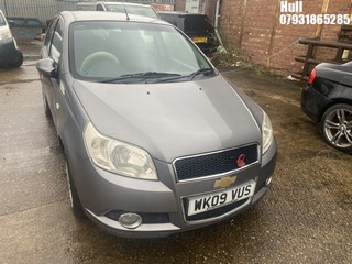 Location: Hull - 2009 CHEVROLET AVEO LT AUTO 5 Door Hatchback REG: WK09VUS, Keys: No, MOT Expiry date: 09/09/2023, 1399 Petrol, 4 Speed Auto Petrol, Former Keepers: 2