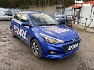 Location: Leeds - 2018  HYUNDAI  I20 SE MPI 	 5 Door Hatchback 	 REG: KJ18NXO, 1248cc Petrol, 5 Speed Manual Petrol 	, Former Keepers: 1, Keys: Yes, MOT Expiry date: 13-09-2025