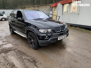 Location: Leeds - 2004 BMW X5 SPORT D AUTO Estate REG: FL04GHB, Keys: No, MOT Expiry date: 05-11-2024, 2993 Diesel, 6 Speed Auto Diesel, Former Keepers: 6