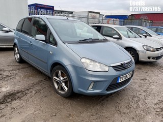 Location: Leeds - 2008 FORD C-MAX ZETEC TD 136 MPV REG: YY08CTK, Keys: No, MOT Expiry date: 21-09-2024, 1997 Diesel, 6 Speed Manual Diesel, Former Keepers: 3