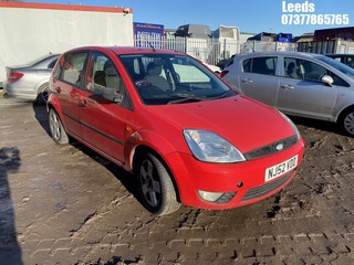Location: Leeds - 2002 FORD FIESTA ZETEC 5 Door Hatchback REG: NJ52VDD, Keys: No, MOT Expiry date: 27-02-2024, 1388 Petrol, 5 Speed Manual Petrol, Former Keepers: 4