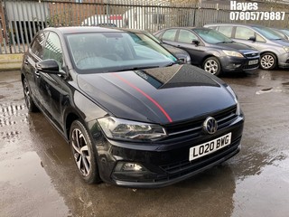 Location:  Hayes - 2020 VOLKSWAGEN POLO BEATS EVO 5 Door Hatchback REG: LO20BWG, Keys: No, MOT Expiry date: 01/10/2025, 999 Petrol, 5 Speed Manual Petrol, Former Keepers: 1
