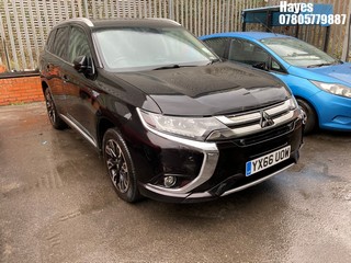Location:  Hayes - 2016 MITSUBISHI OUTLANDER GX 4HS PHEV S-A Estate REG: YX66UOW, Keys: No, MOT Expiry date: 27/12/2024, 1998 Hybrid Electric, 1 Speed S-Auto Petrol/Electric, Former Keepers: 5