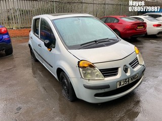 Location:  Hayes - 2004 RENAULT MODUS EXPRESSION 16V 5 Door Hatchback REG: AJ54NNG, Keys: No, MOT Expiry date: 19/12/2024, 1149 Petrol, 5 Speed Manual Petrol, Former Keepers: 11