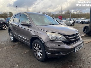 Location: Manchester - 2010 HONDA CR-V EX I-DTEC AUTO Estate REG: CY59KAA, 2199 Diesel, 5 Speed Auto Diesel, Former Keepers: 8, Keys: No, MOT Expiry date: 06/02/2025